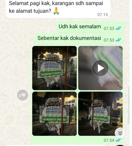 Pengiriman Papan Bunga Selamat Cluster Citra Gran Cibubur