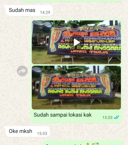 Pengiriman Papan Bunga Cluster Citra Gran Cibubur