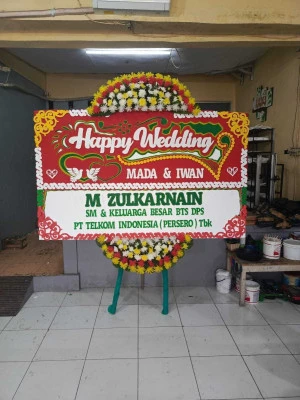 Papan Bunga di Cluster Citra Gran Cibubur