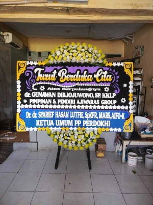 Papan Bunga di Cluster Citra Gran Cibubur